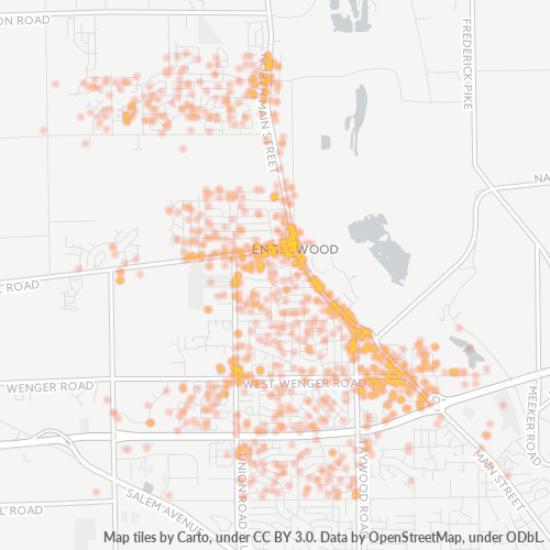 45322 Business Density Heatmap