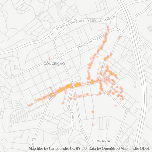 09981-000 Heatmap de Densidade da Empresa