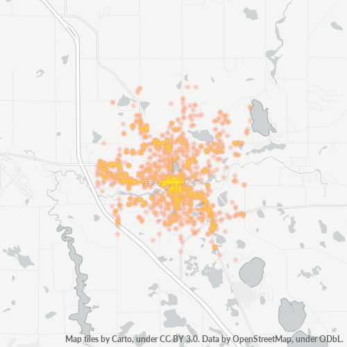 56537 Business Density Heatmap
