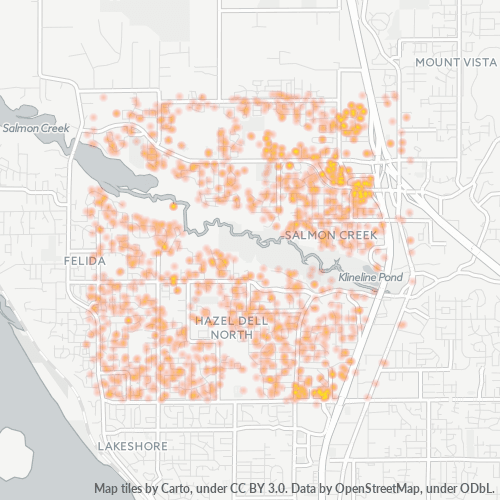 98685 Business Density Heatmap