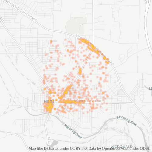 44446 Business Density Heatmap