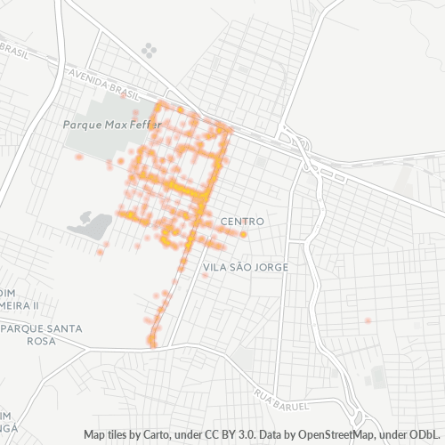 08673-000 Heatmap de Densidade da Empresa
