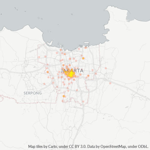12870 Peta Panas Densitas Bisnis