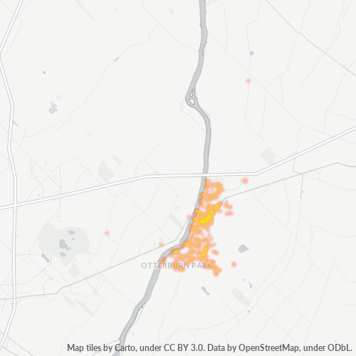 J3H Business Density Heatmap