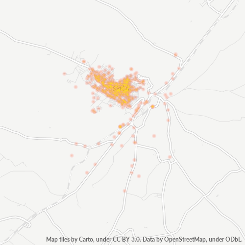 Mappa di calore per cap 97014
