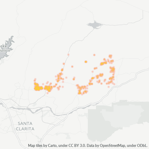 91390 Business Density Heatmap