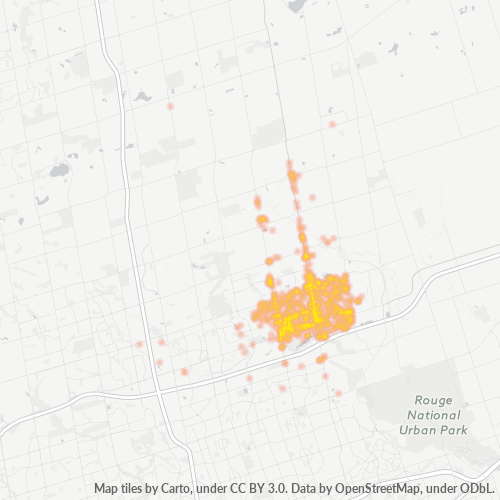 L3P Business Density Heatmap