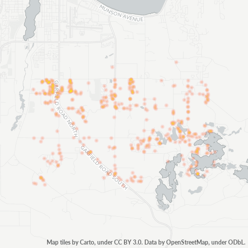 49696 Business Density Heatmap