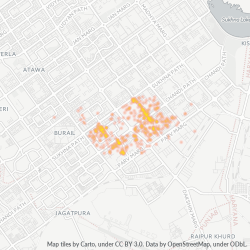 160030 Business Density Heatmap