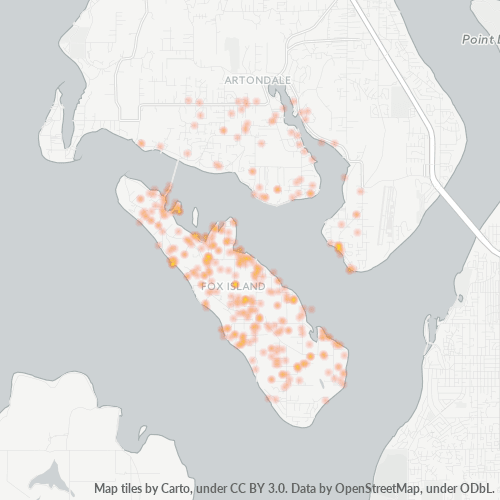 98333 Business Density Heatmap