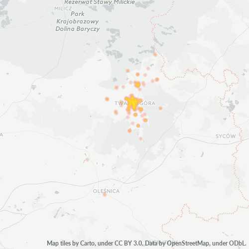 56-416 Mapa intensywności działalności gospodarczej