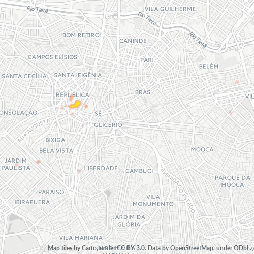 01048-000 Heatmap de Densidade da Empresa