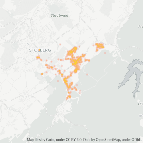 Heatmap für plz 52224