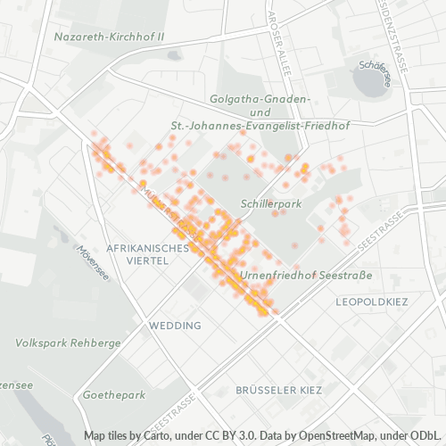 13349 Standortdichte-Heatmap