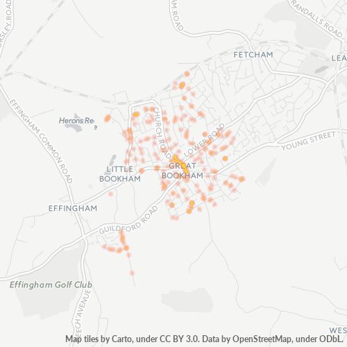 KT23 Business Density Heatmap
