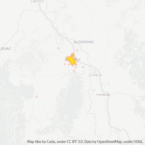 35000 Karta gustine preduzeća