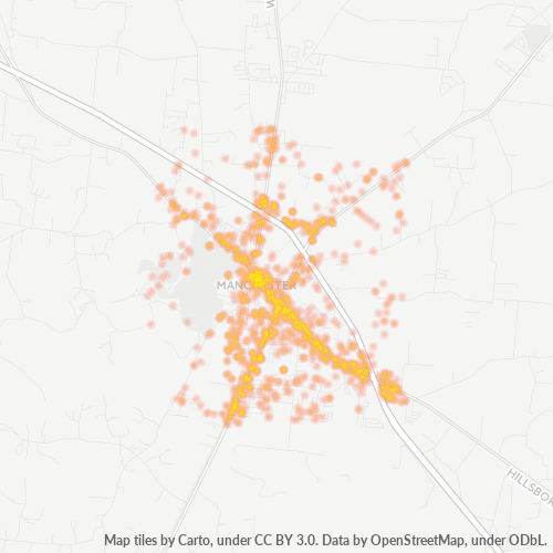 37355 Business Density Heatmap