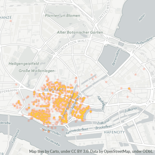 20459 Standortdichte-Heatmap