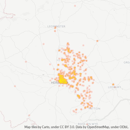 HR1 Business Density Heatmap