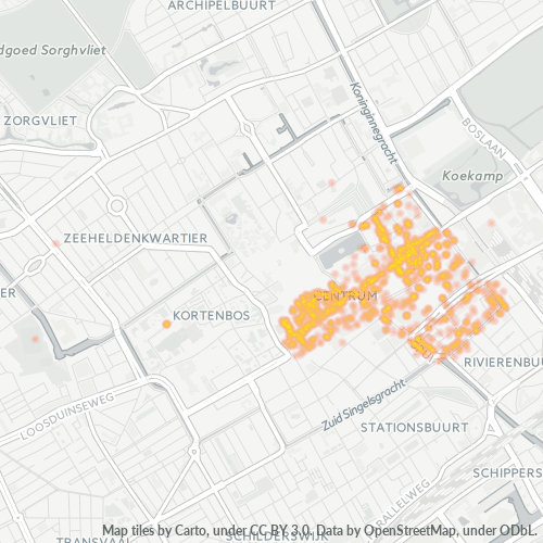 2511 Heatmap Bedrijfsdichtheid