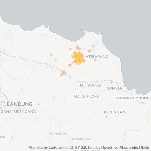 45262 Peta Panas Densitas Bisnis