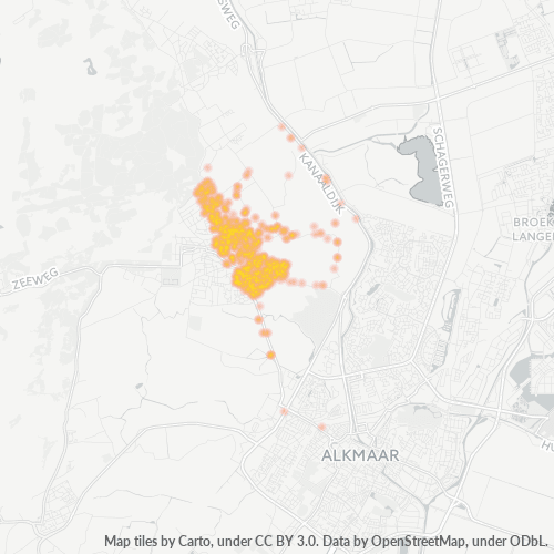 1862 Heatmap Bedrijfsdichtheid