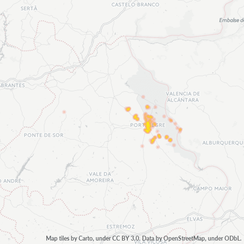 7300 Heatmap de Densidade da Empresa