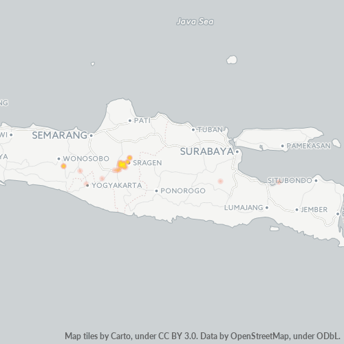 57282 Peta Panas Densitas Bisnis