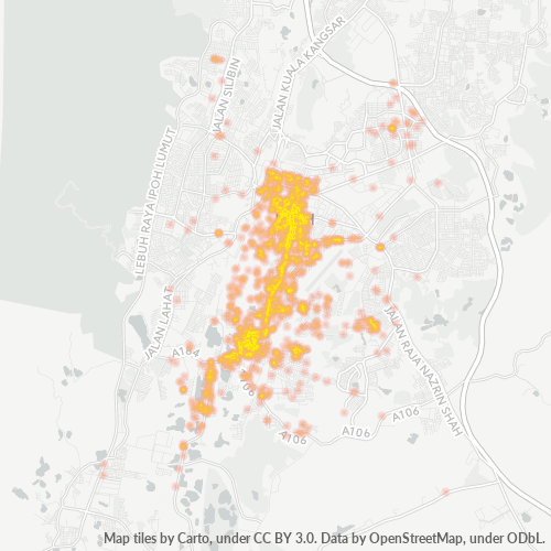 31650 Business Density Heatmap