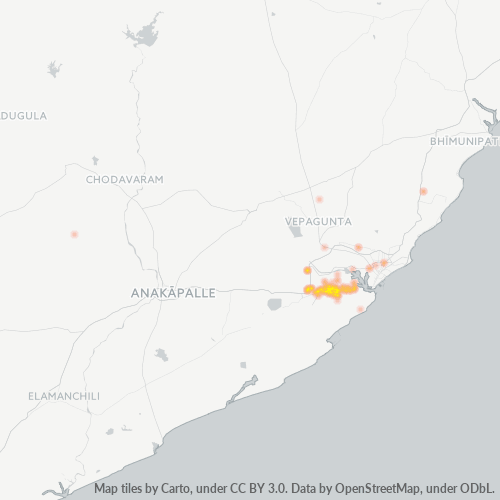 530011 Business Density Heatmap