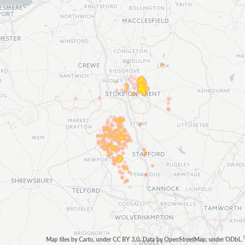 ST2 Business Density Heatmap