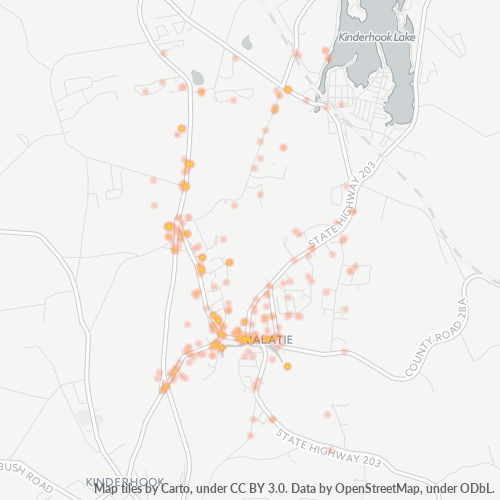 12184 Business Density Heatmap