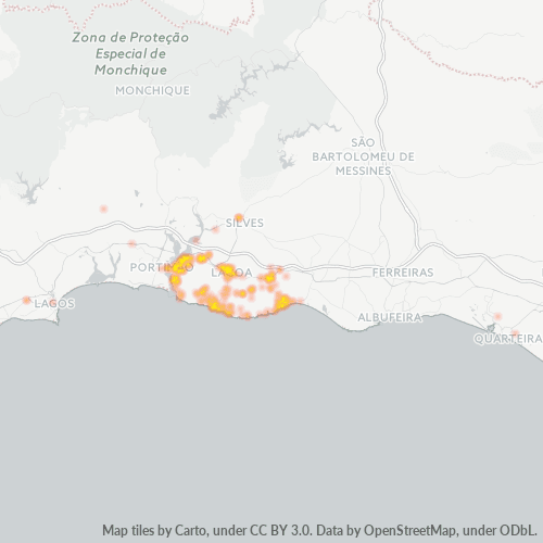 8400 Heatmap de Densidade da Empresa
