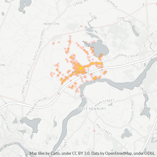 01860 Business Density Heatmap