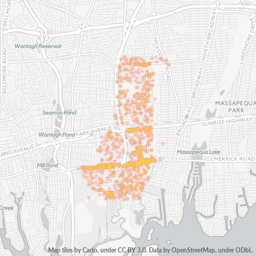 11783 Business Density Heatmap