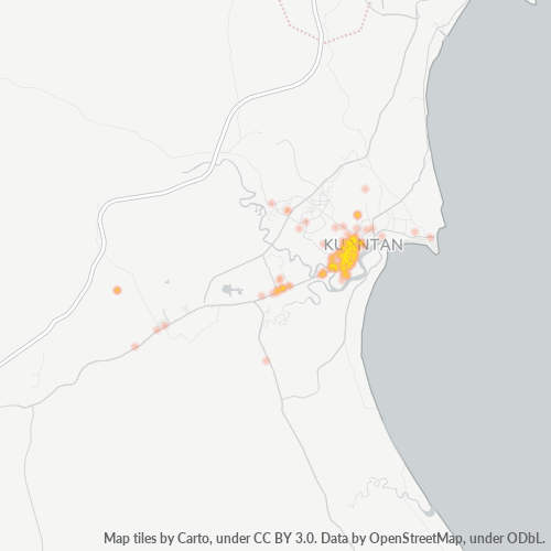 25100 Heatmap Ketumpatan Perniagaan