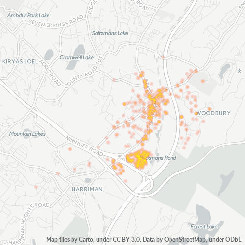 10917 Business Density Heatmap