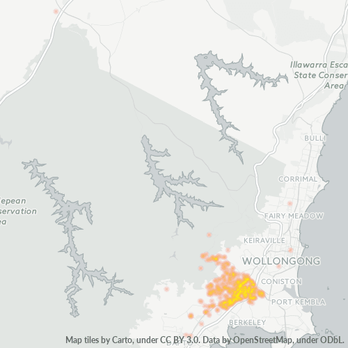 2526 Business Density Heatmap