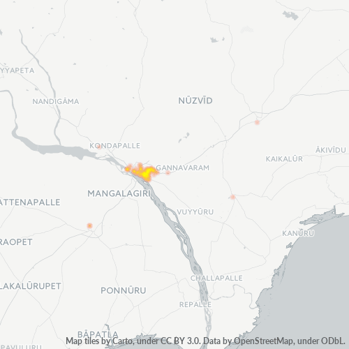 520008 Business Density Heatmap