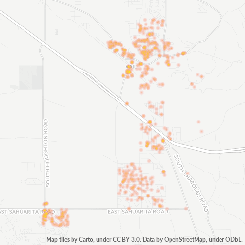 85641 Business Density Heatmap