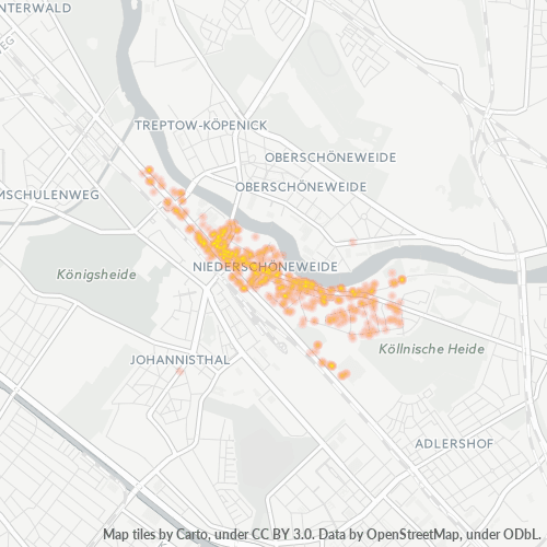 Heatmap für plz 12439
