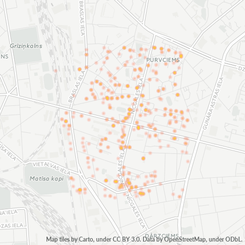 LV-1035 Uzņēmējdarbības blīvuma karstuma karte