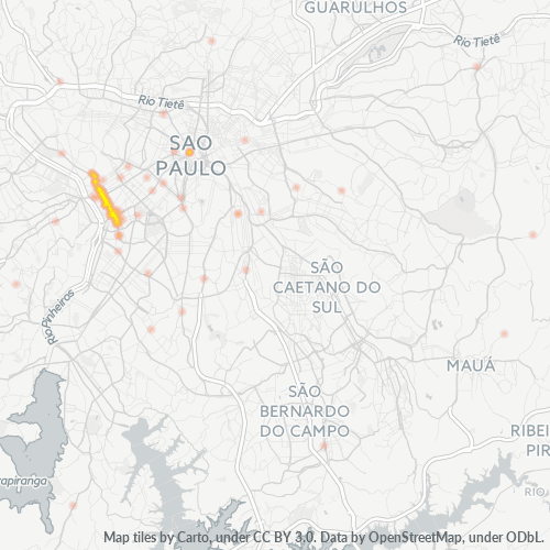 01451-000 Heatmap de Densidade da Empresa