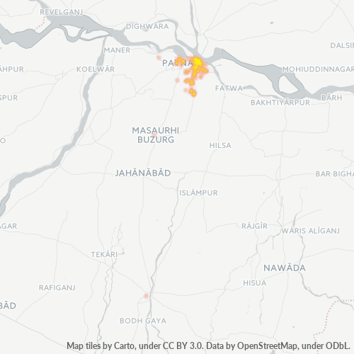 800007 Business Density Heatmap