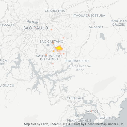 09290-000 Heatmap de Densidade da Empresa