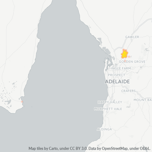 5112 Business Density Heatmap