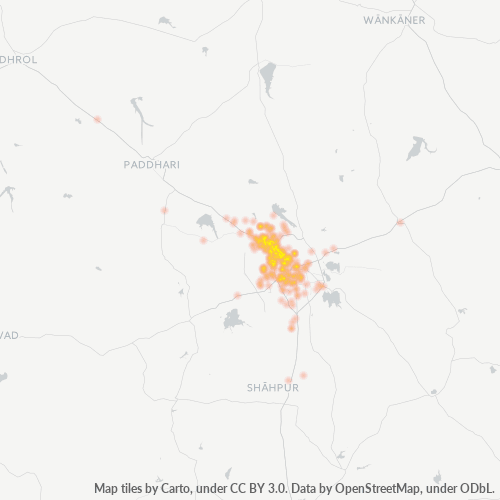 360006 Business Density Heatmap