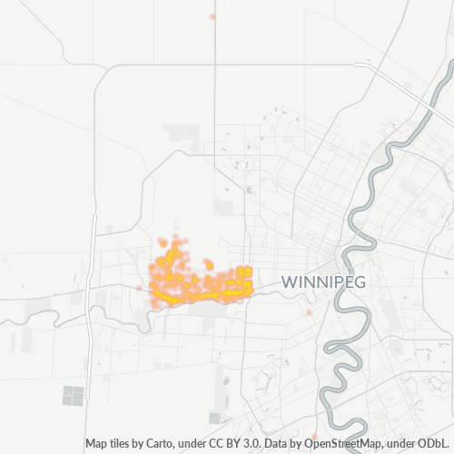 R3J Business Density Heatmap