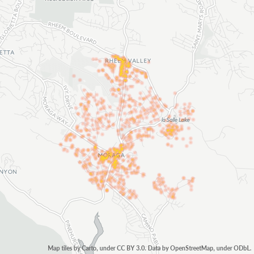 94556 Business Density Heatmap