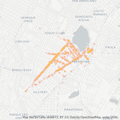60720-000 Mapa de calor de densidad empresarial